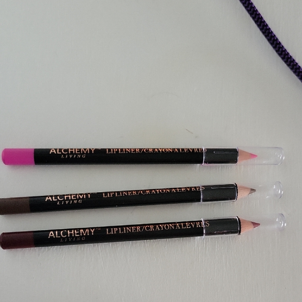 Lip Liner Set - Pink, Brown, Burgundy